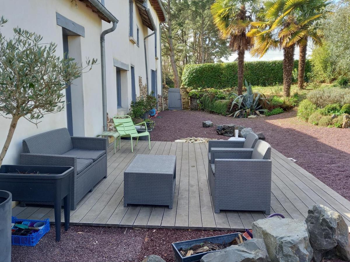 Havre de paix et jardin tropical. Chambre privée Le Rheu Exterior foto